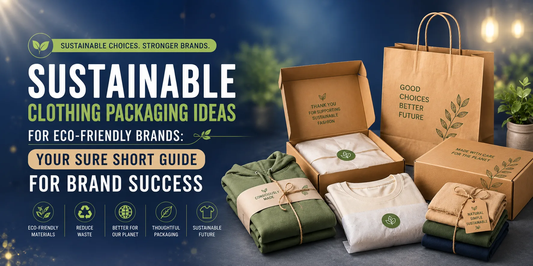 Sustainable Clothing Packaging Ideas (2026 Guide) | Eco-Friendly Brand Tips