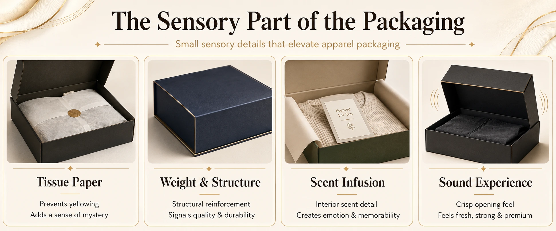 The Sensory Part of the Packaging