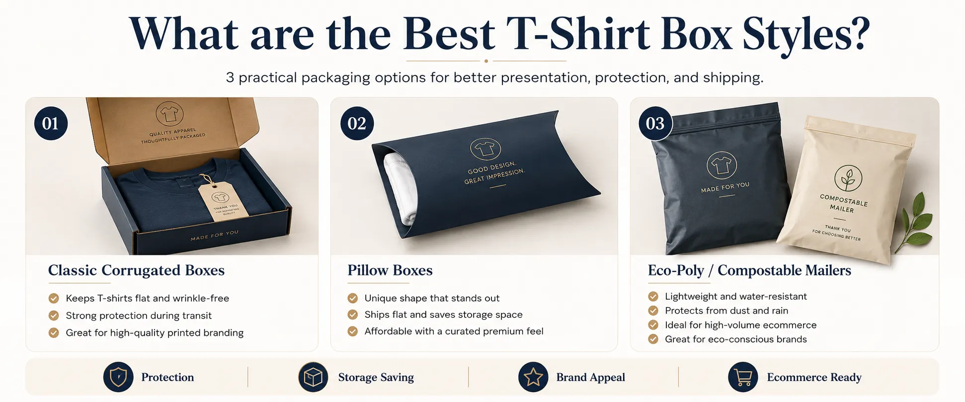 What are the Best T-Shirt Box Styles