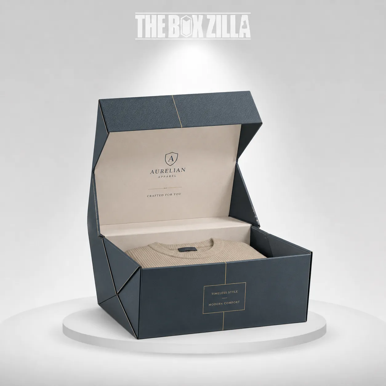 Custom Collapsible Apparel Boxes