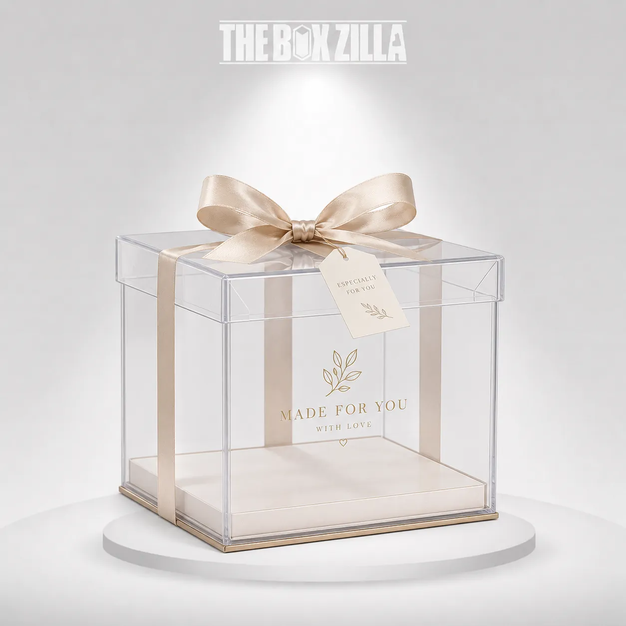 Custom Transparent Gift Boxes