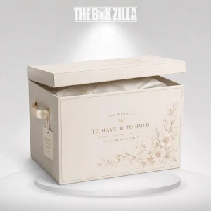 Custom Wedding Dress Storage Boxes