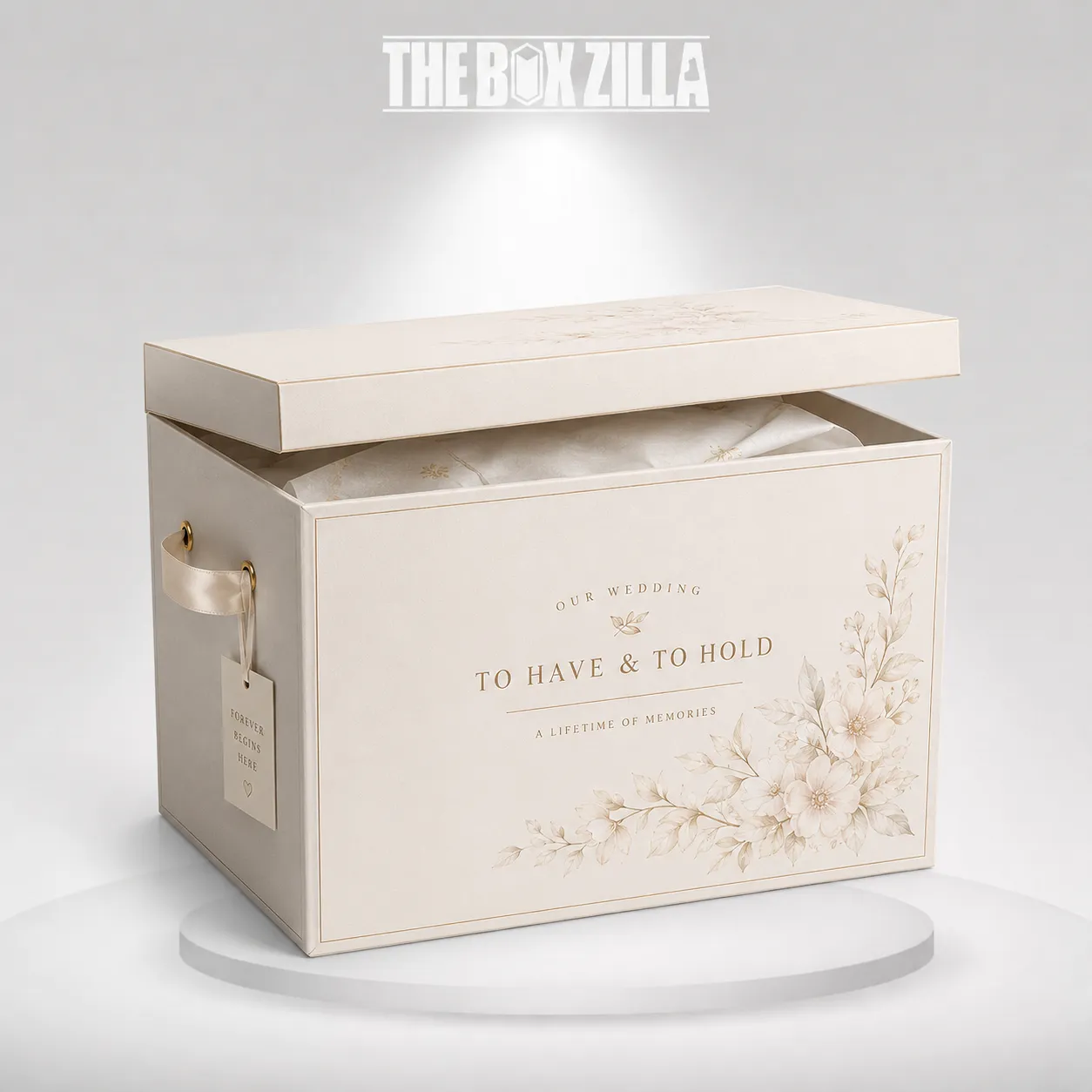 Custom Wedding Dress Storage Boxes