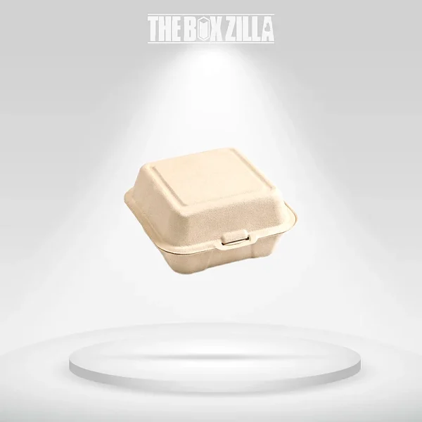 Sugarcane Burger Boxes