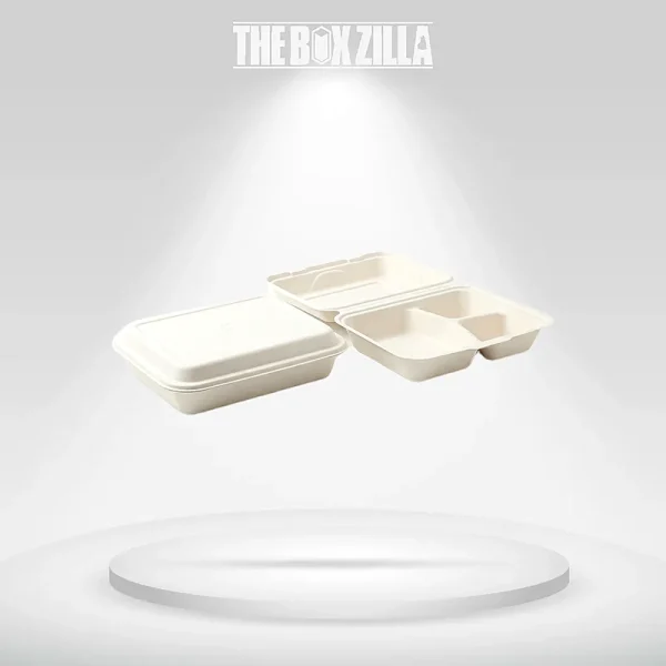 Sugarcane Clamshell Containers