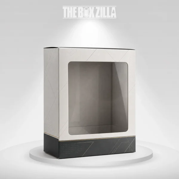 Custom Apparel Boxes with PVC Window 2