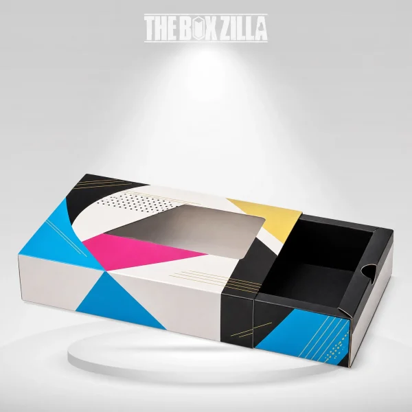 Custom Apparel Boxes with PVC Window 4